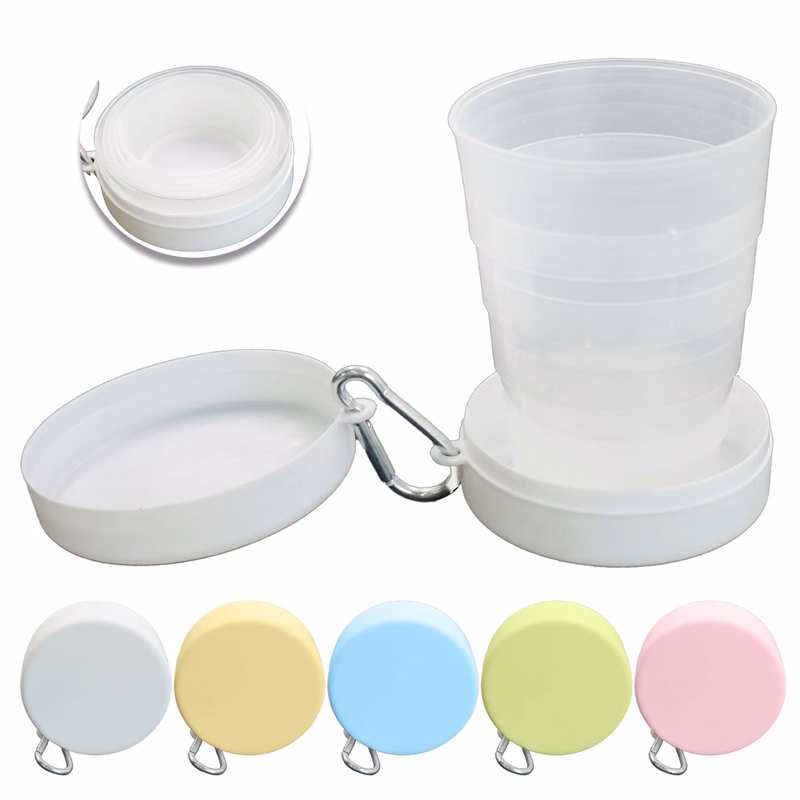 Portable Foldable Cup with Buckle