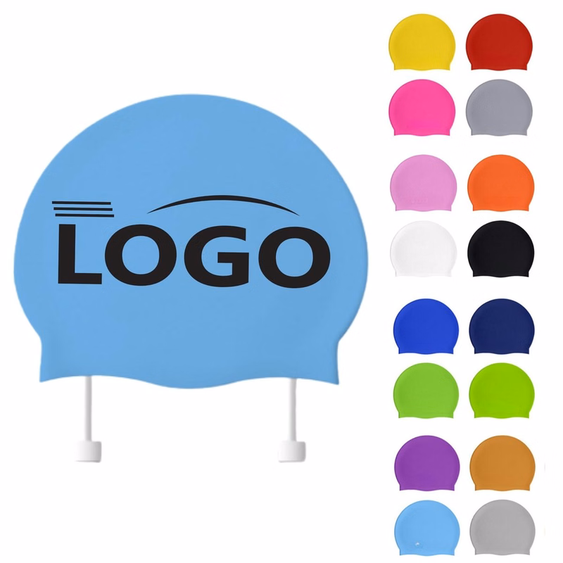 55g Silicone Swim Cap With Custom Logo
