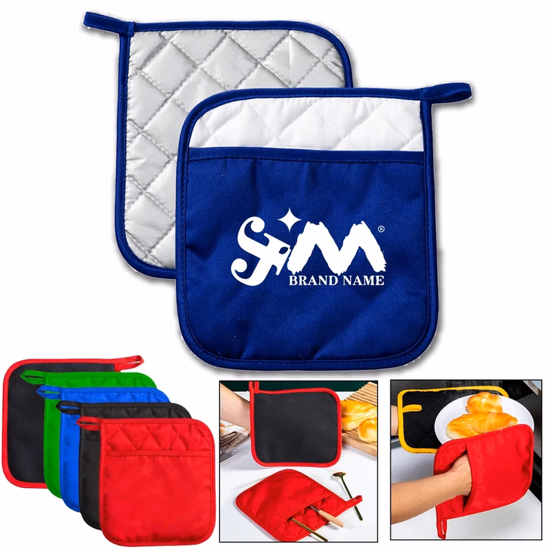 BBQ Heat Resistant Microwave Cooking Gloves Oven Mitts