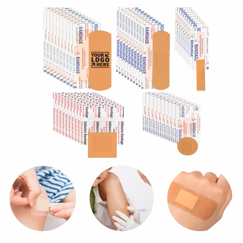 Assorted Sizes Waterproof Breathable Adhesive Fingertip Bandage for First Aid Wound Care