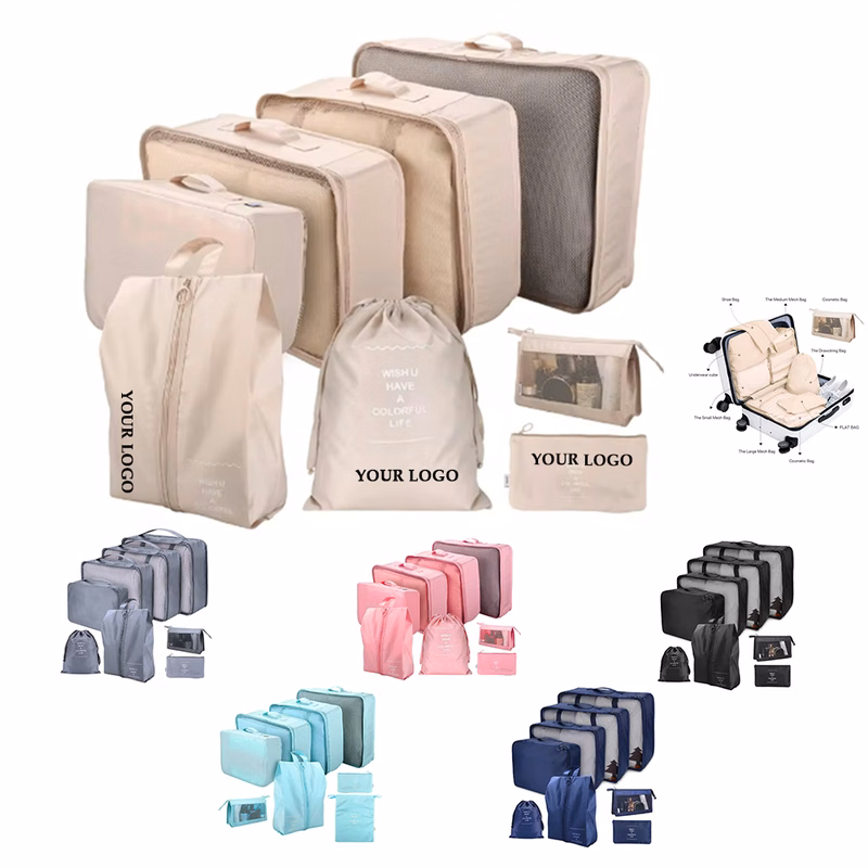 8 Set Packing Cubes Organizers