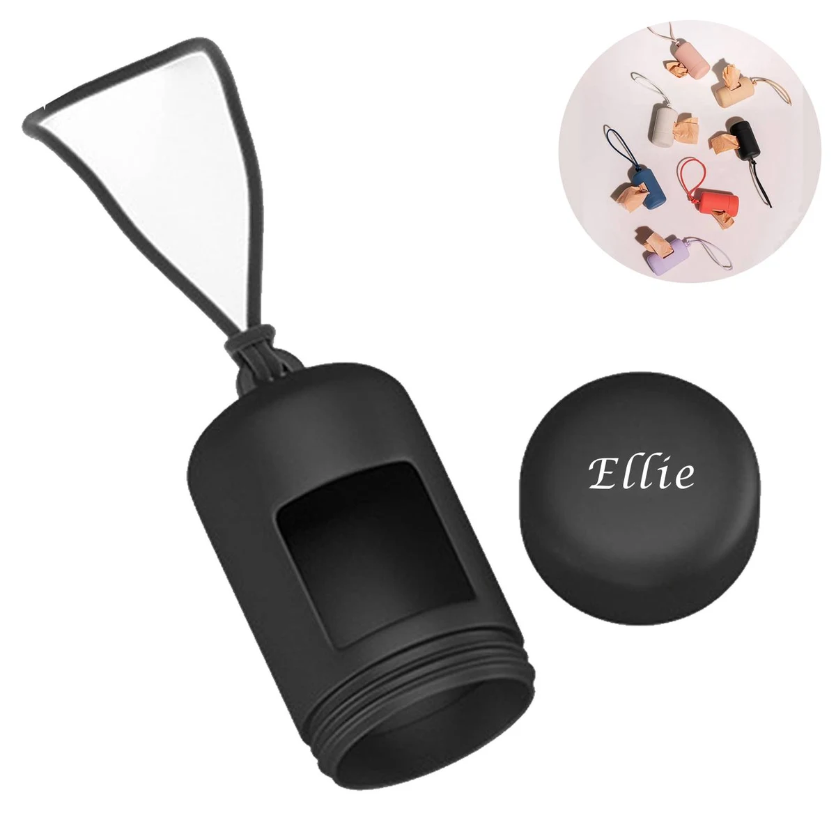 Dog Poop Trash Bag Holder with Hook 1