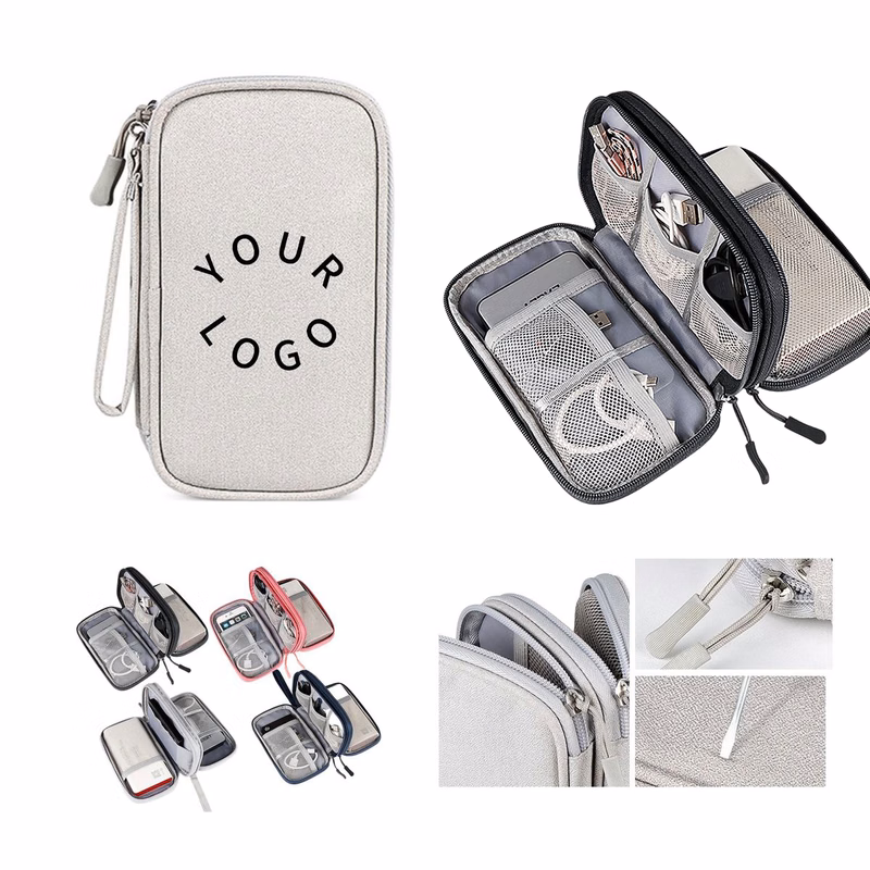 Portable Tech Storage Pouch with Handle