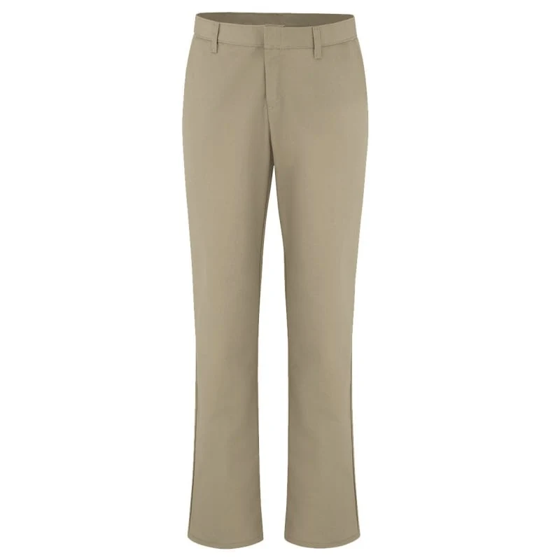 Dickies Women's Extended Sizes Industrial Flat Front Pants - FP92EXT 1