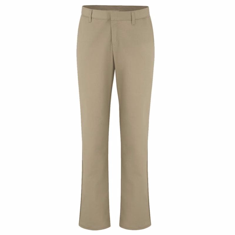Dickies Women's Extended Sizes Industrial Flat Front Pants - FP92EXT