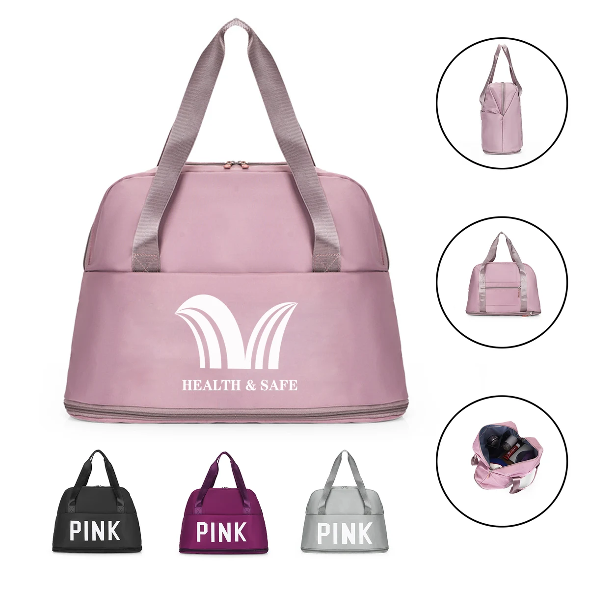 Travel Duffel Sports Tote Gym Bag Shoulder Weekender 1