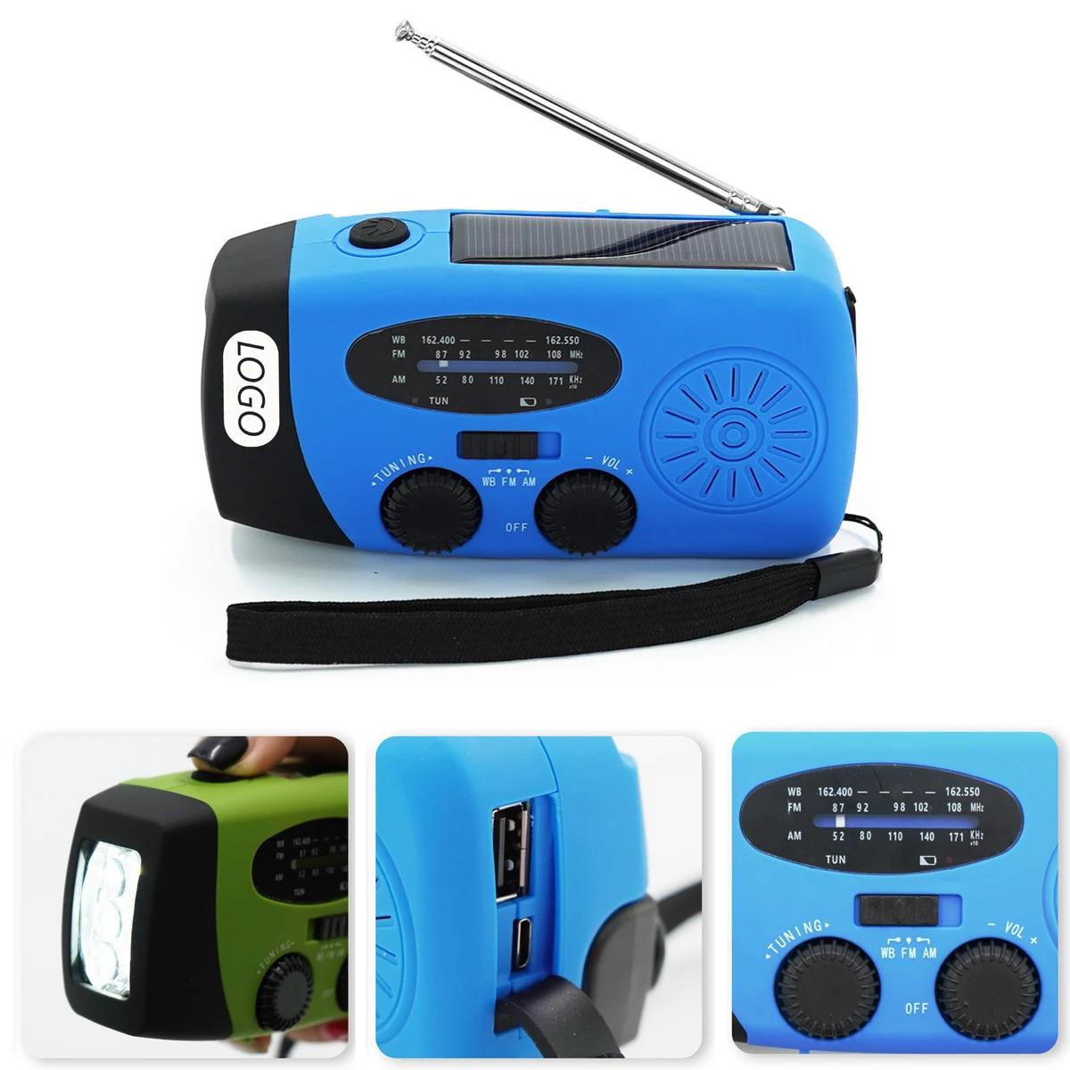 Portable Solar Emergency Radio 1