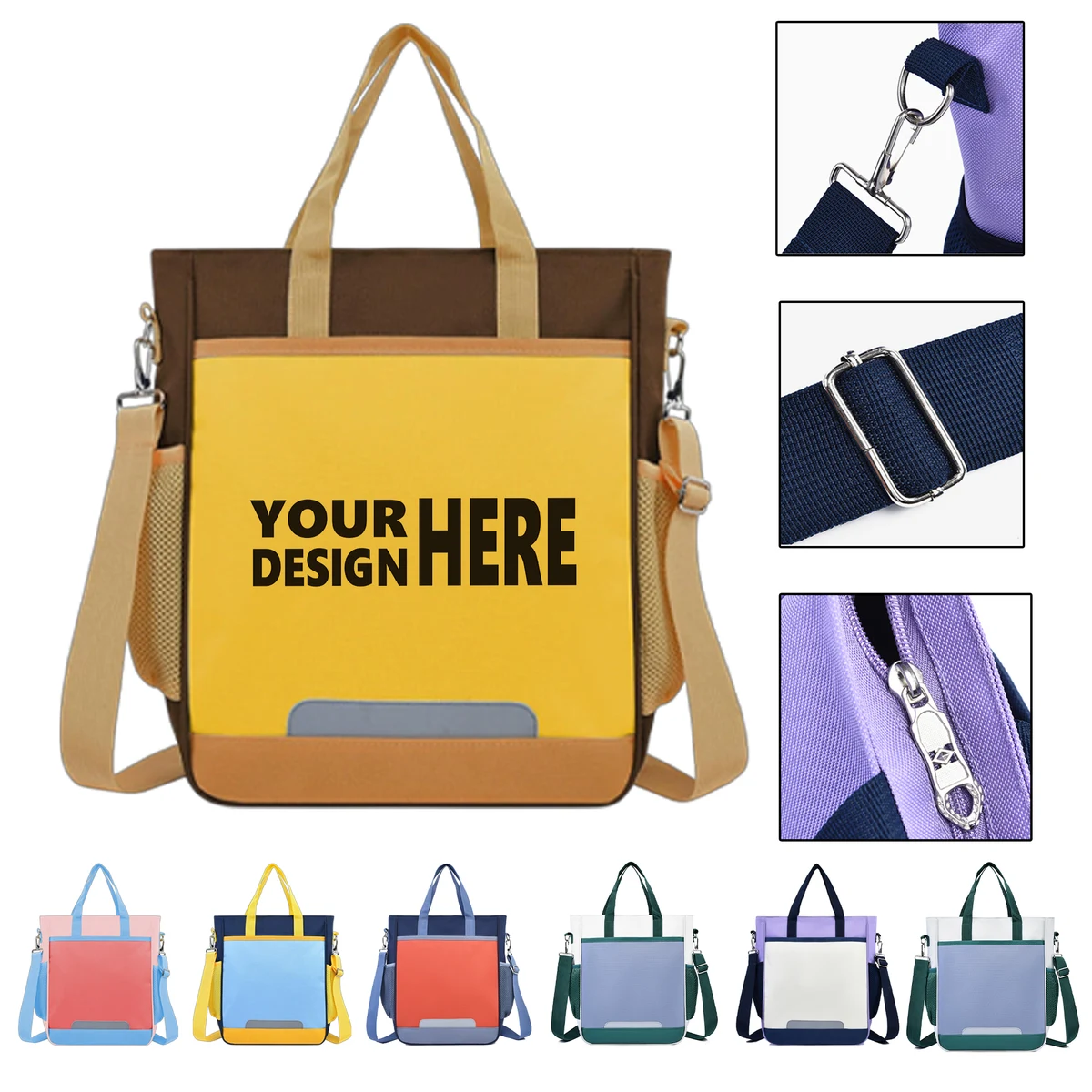 Crossbody Handheld Study Bag 1