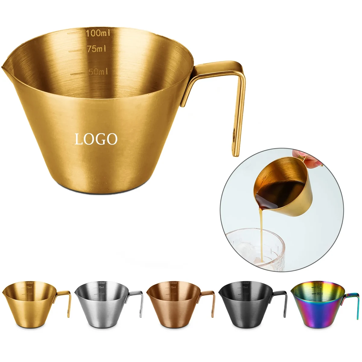 Stainless Steel Coffee Measuring Cup 1