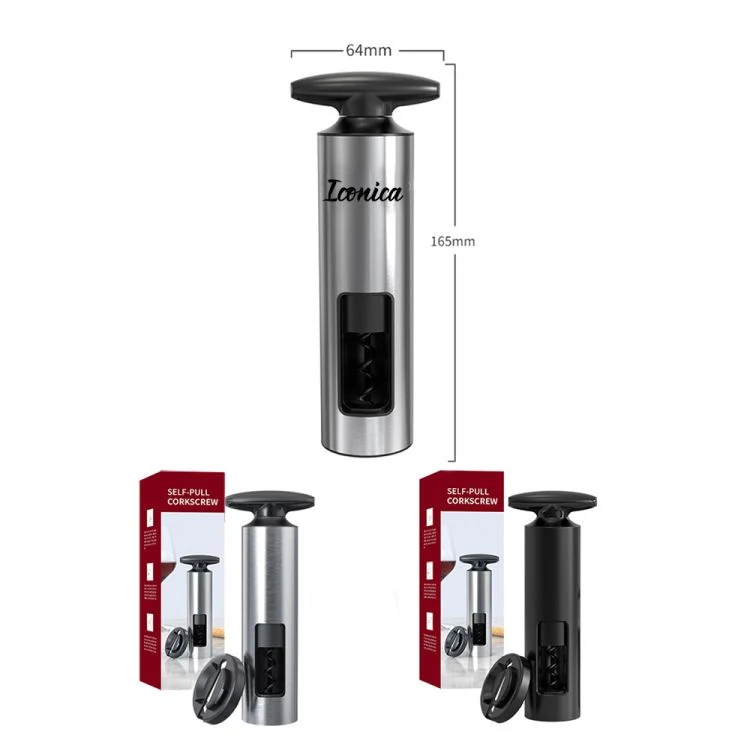 2-in-1 Self-Pulling Wine Opener 1