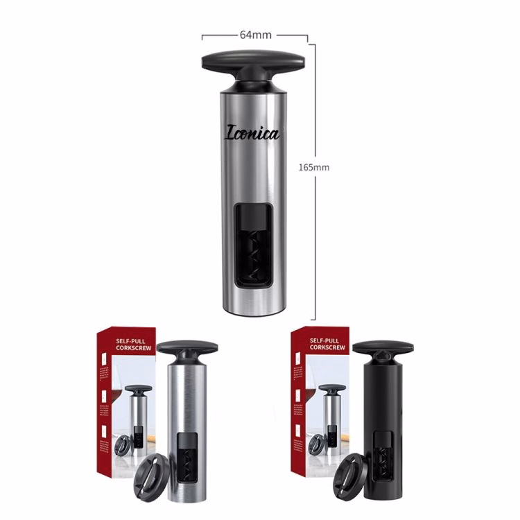 2-in-1 Self-Pulling Wine Opener