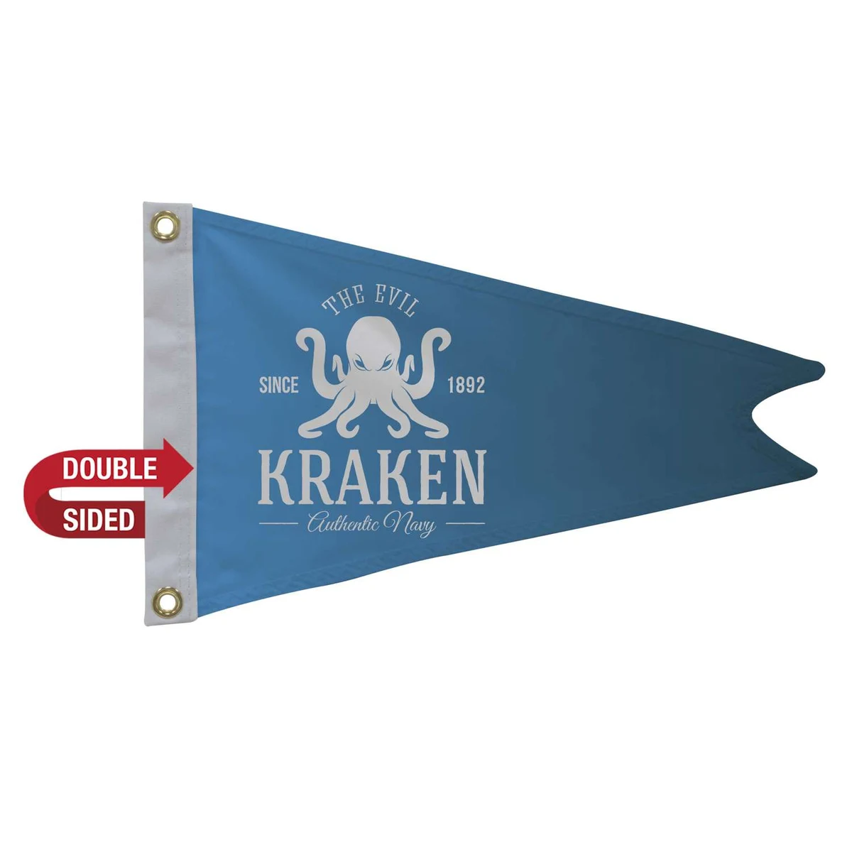 12" x 18" Polyester Burgee Flag Double-Sided 1