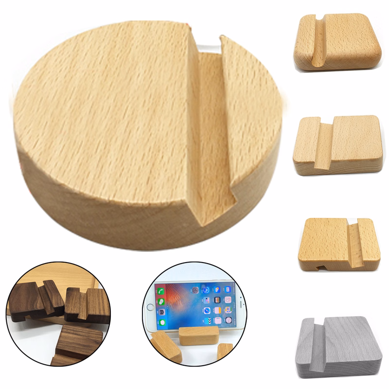 Wooden Cell Phone Holder