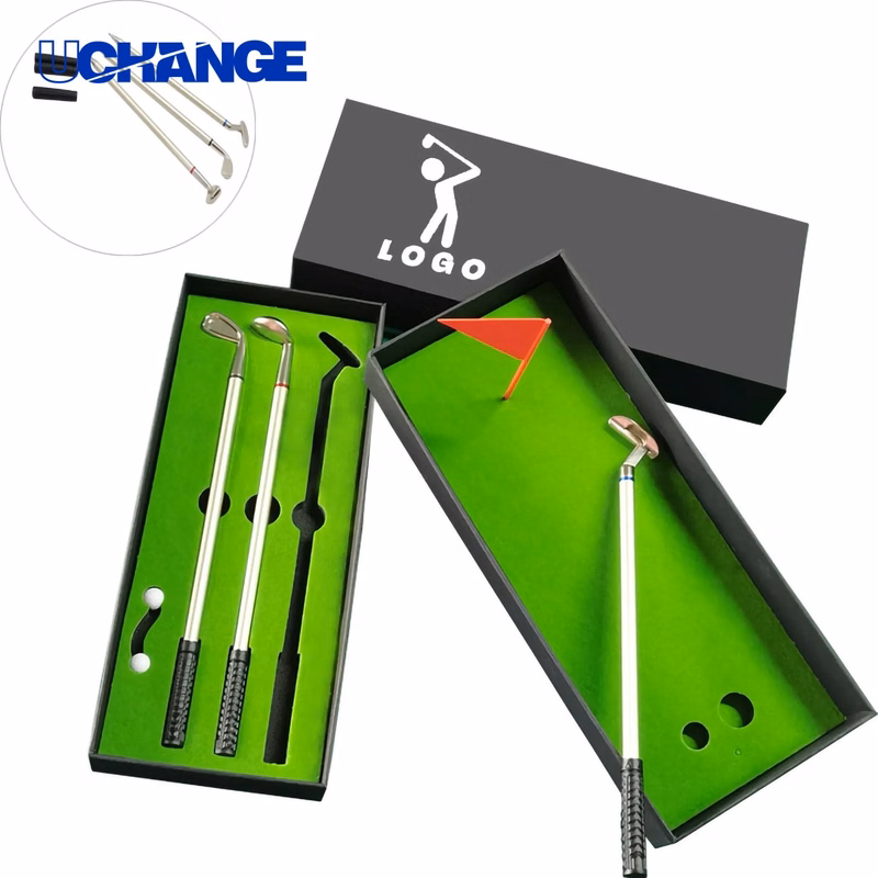 Mini Golf Ballpoint Pen Gift Set