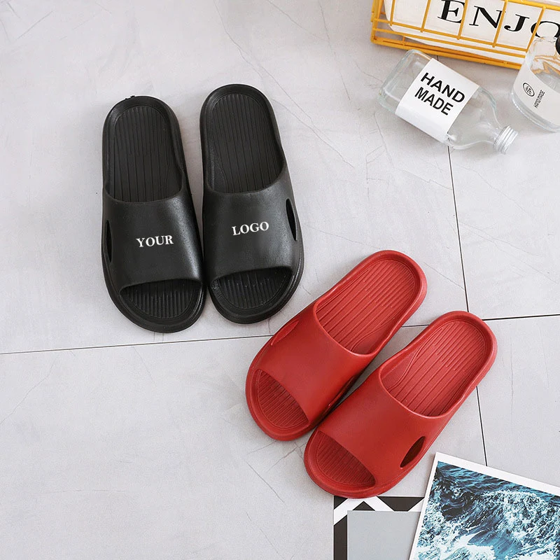 Pure Color Slippers Indoor House Slide Sandals 1