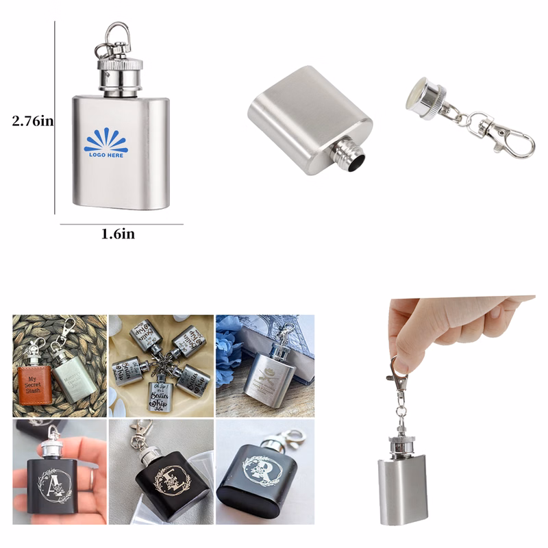 Mini Portable Stainless Steel Flask