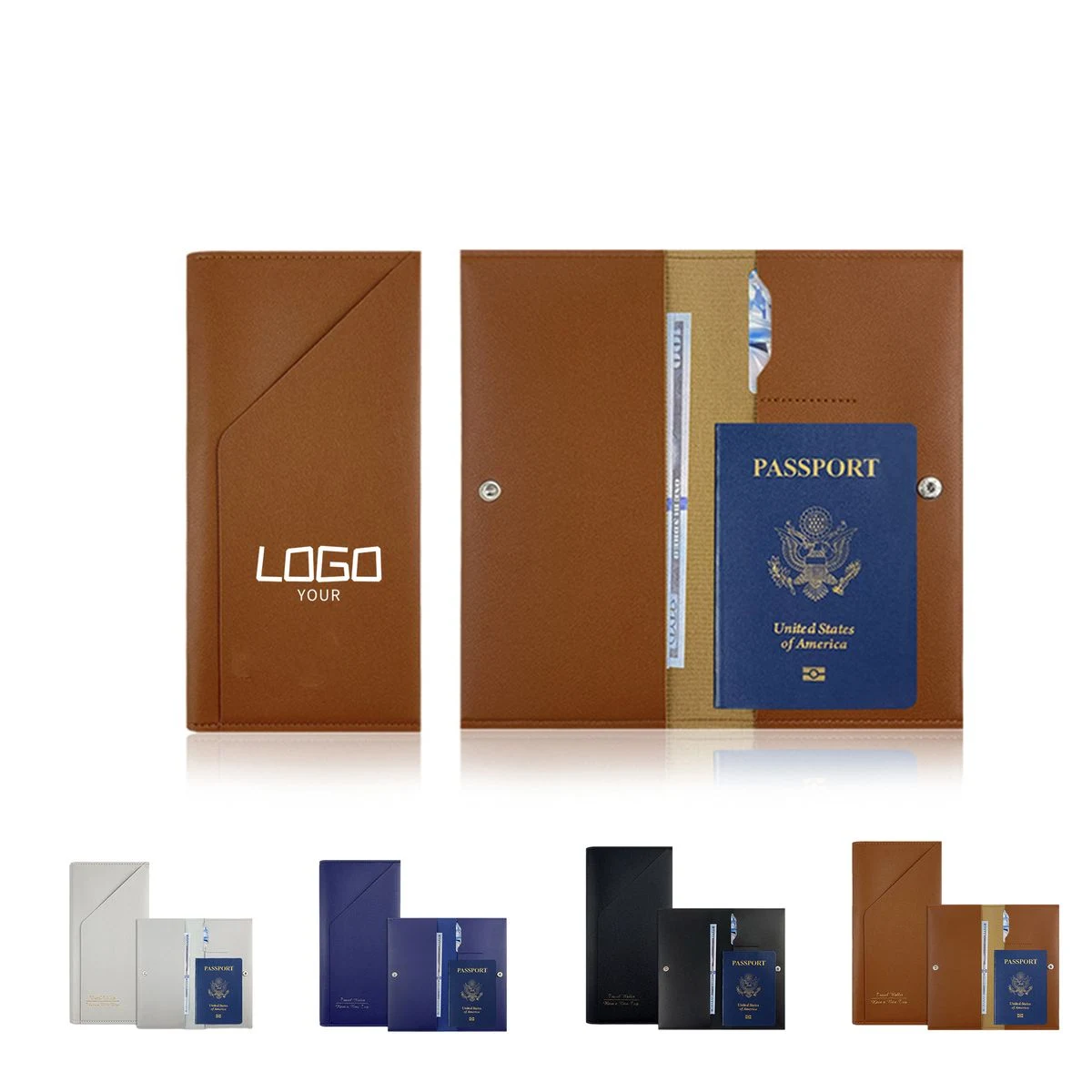 Passport Wallet Clip MOQ 100 PCS 1