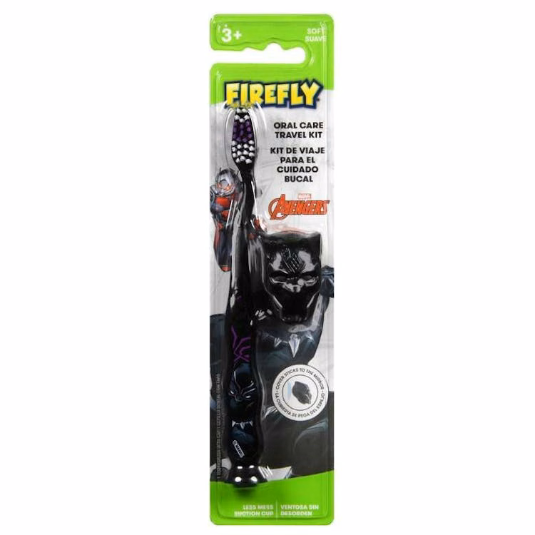 Kid's Black Panther Soft Toothbrush with Cap - 1 Ct