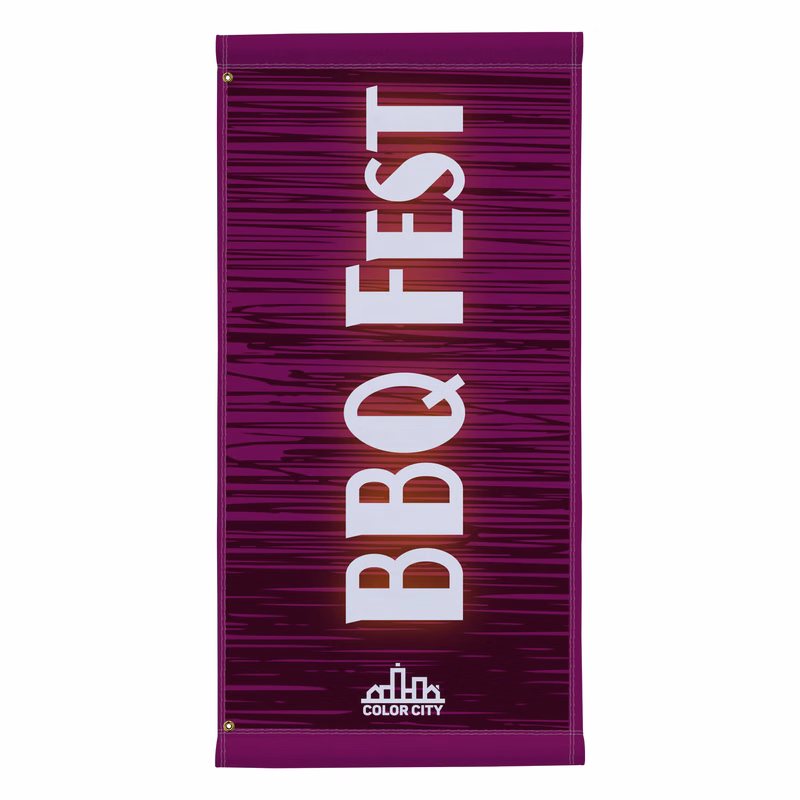 30" x 60" Nylon Boulevard Banner Single-Sided