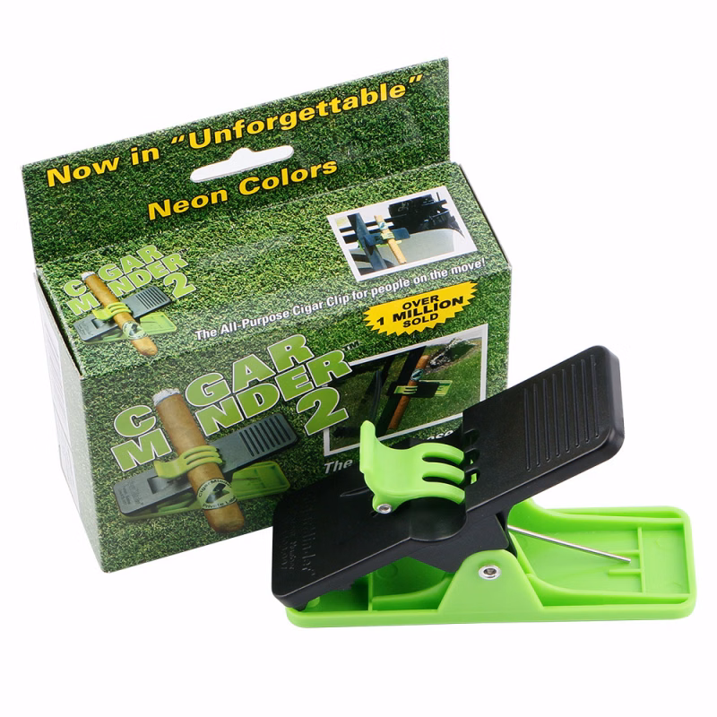 Cigar Holder Clips on aGolf Cart