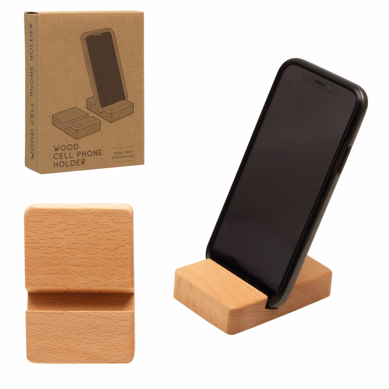 Wood Cell Phone Holder