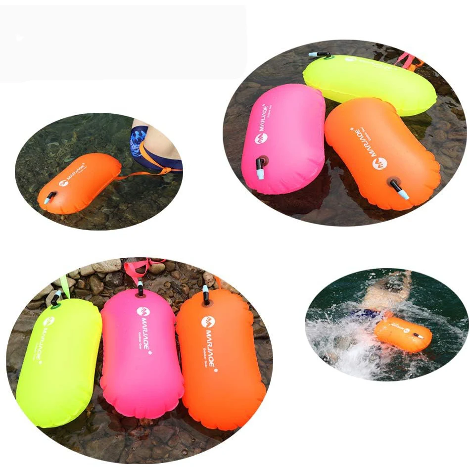 Swim Buoy /Swim Safety Float and Drybag for Open Water Swimmers 1