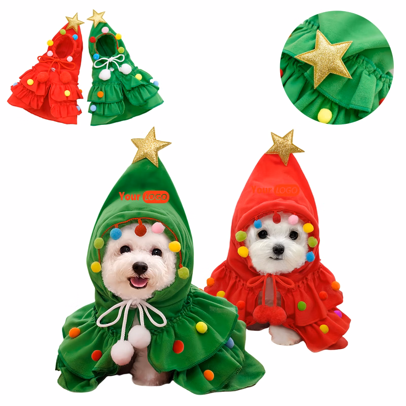 Christmas Pet Cape