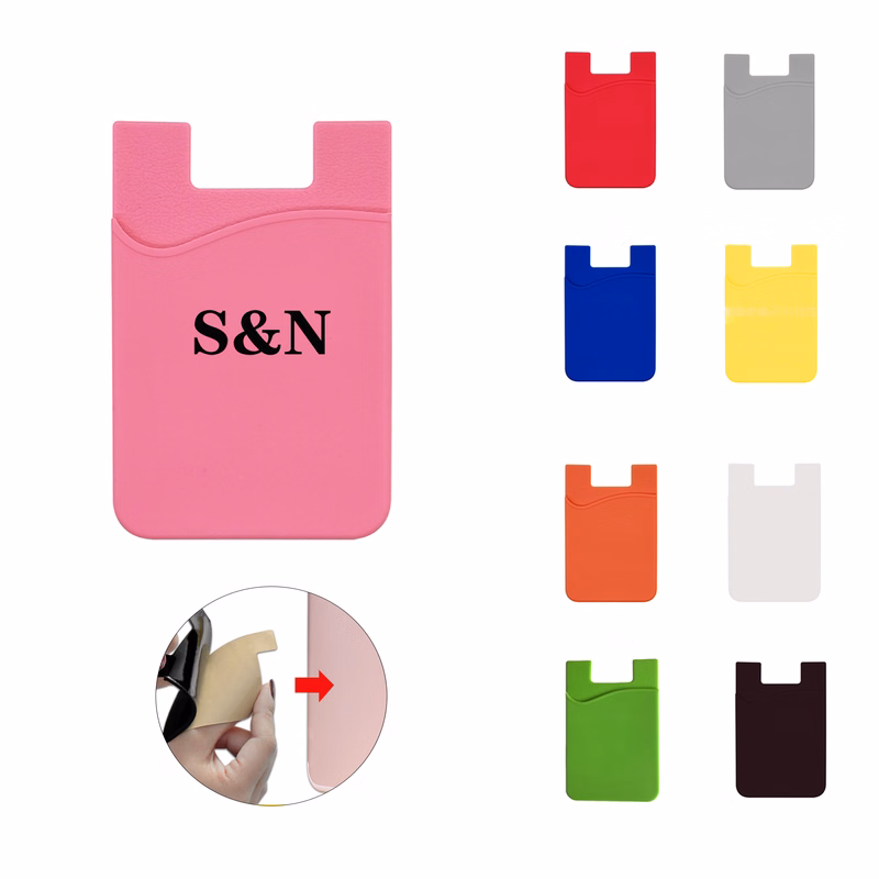 High-quality Silicone Mobile Phone Card Holder