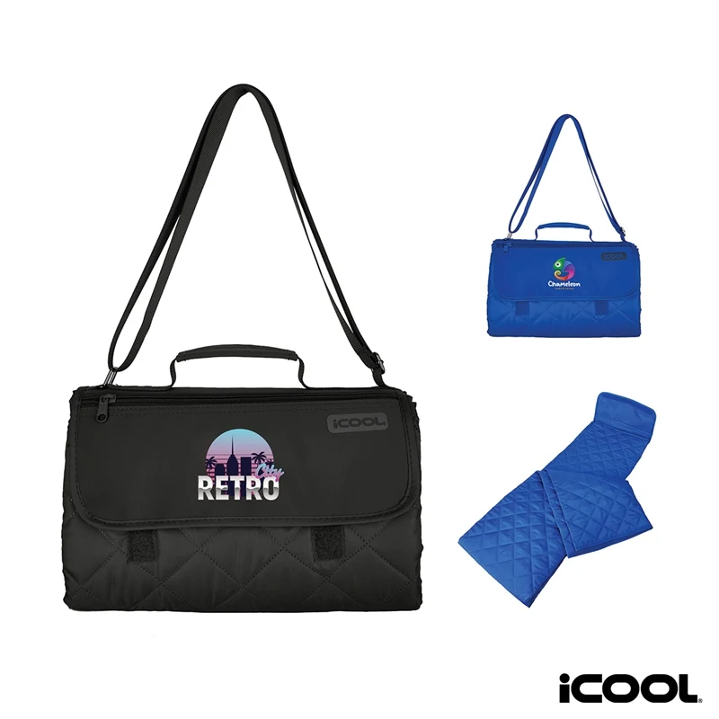 iCOOL® Terra Roll-Up Picnic Blanket 1