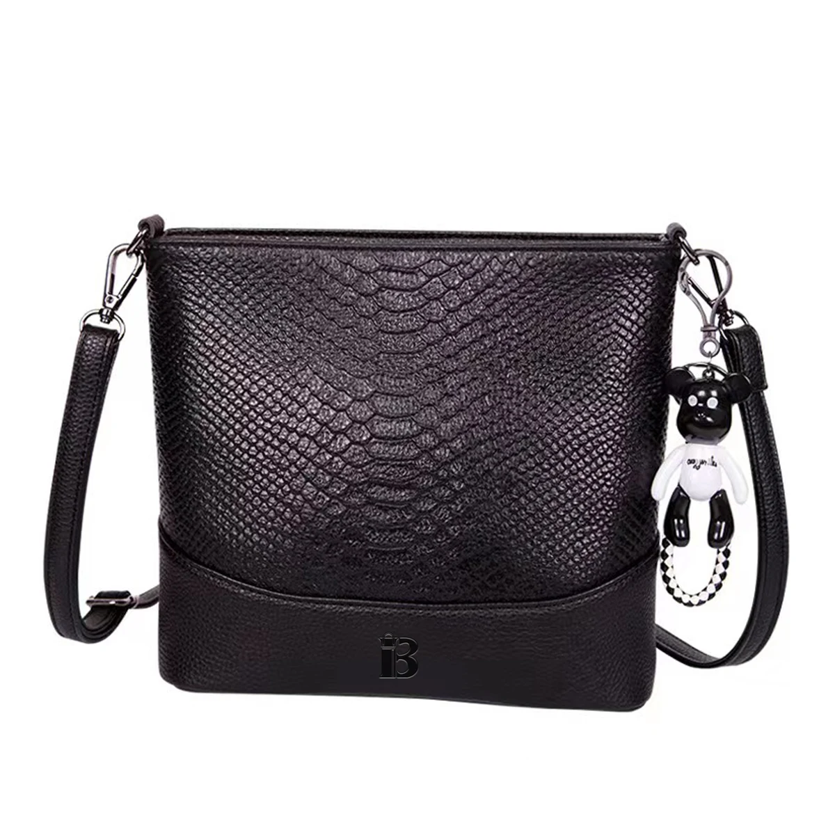 Large-Capacity Vintage Soft Pu Leather Crossbody Bag 1
