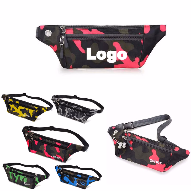 Camouflage Sports Fanny Pack