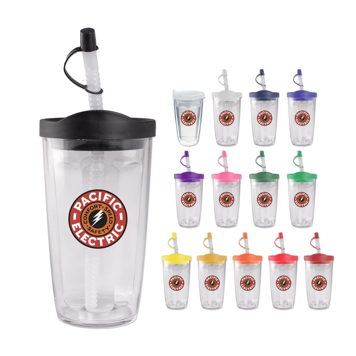 16 Oz Thermal Dual Walled Travel Tumbler 1