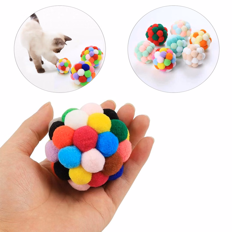 Cat Plush Ball Toy