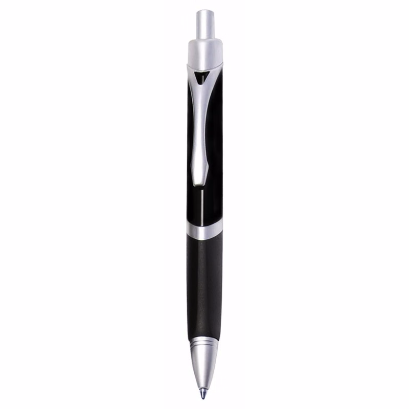 Intriad Triangular Retractable Ballpoint Pen with Rubber Grip