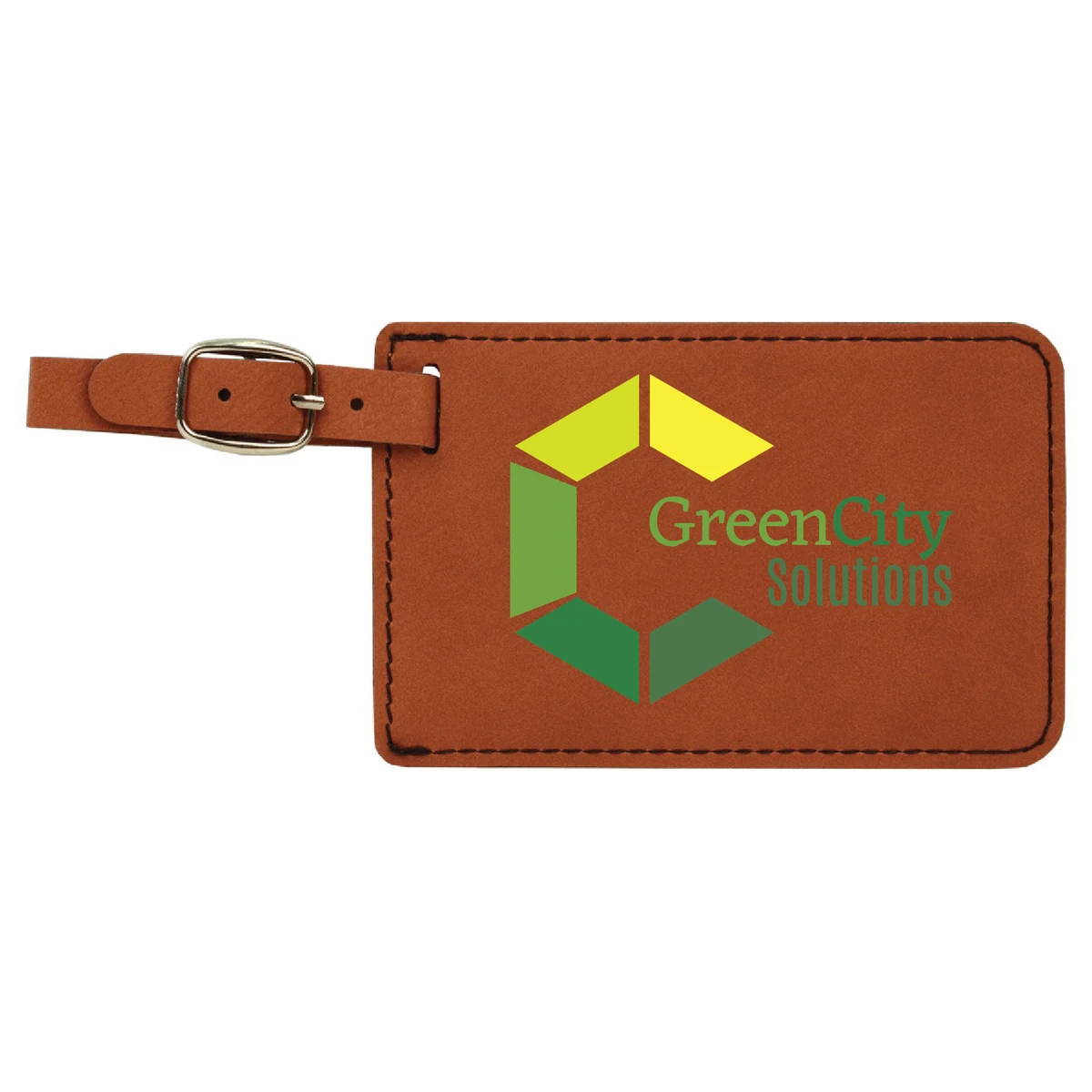 Rawhide Leatherette Luggage Tag 1