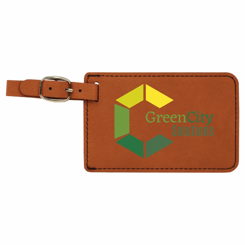 Rawhide Leatherette Luggage Tag