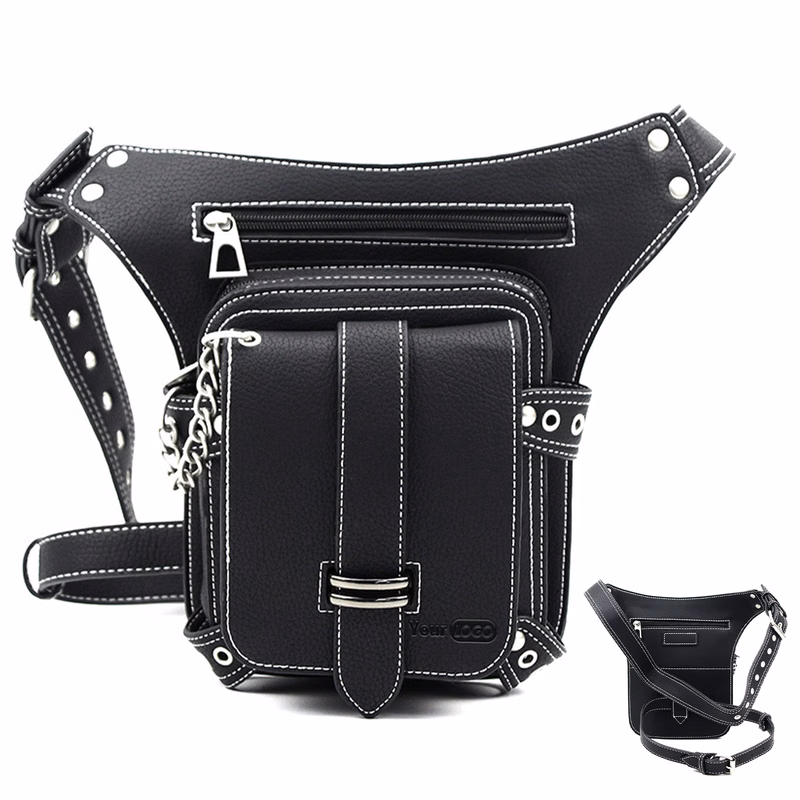 PU Steampunk vintage belt pack