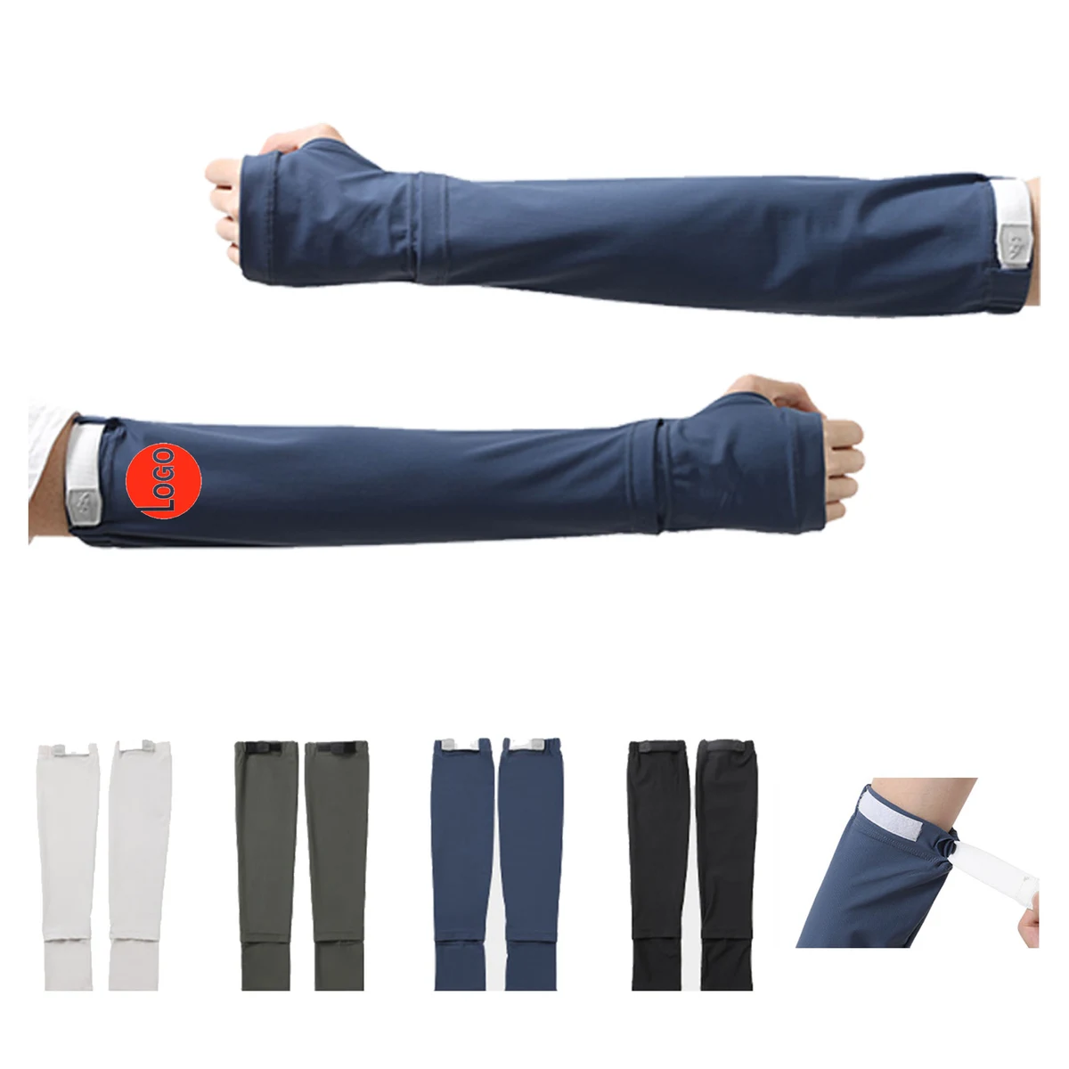 Ice Silk Cooling Arm Sleeves for Summer 1