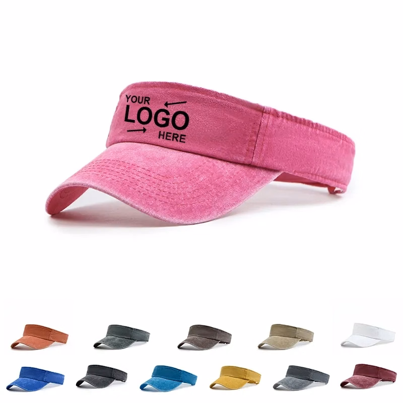 Washed Sun Visor Hat