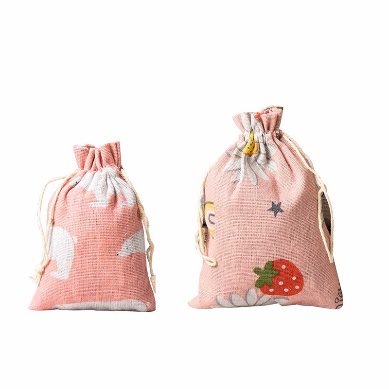 Drawstring Bags Breathable Gift Pouch (5.5"L X 4"W)