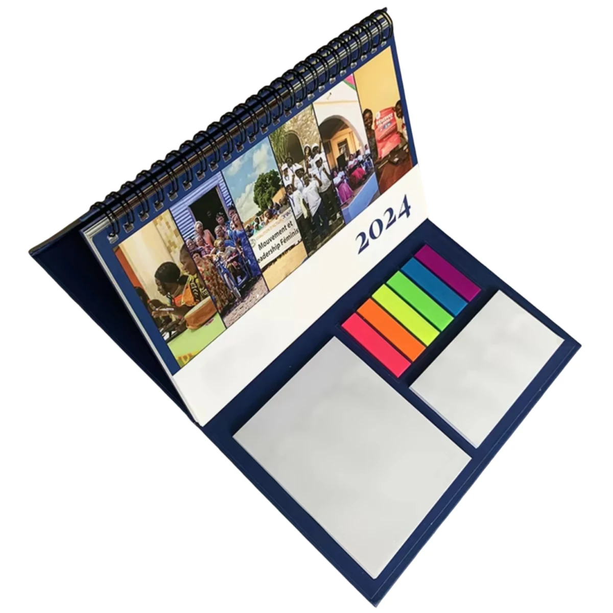 Desk Calendar and Sticky Notepad Set 1