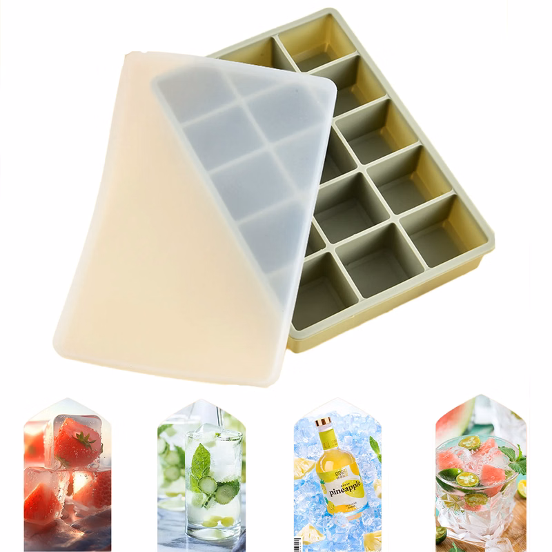Silicone Ice Tray Food-Grade Quick-Freeze Easy Release