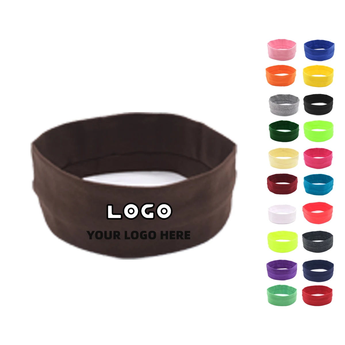 Breathable Elastic Headband for Workouts 1
