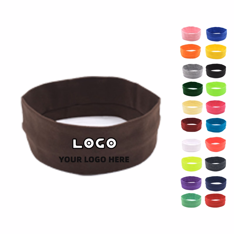 Breathable Elastic Headband for Workouts
