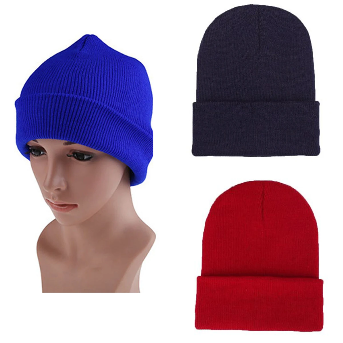 Acrylic Knit Cap 1