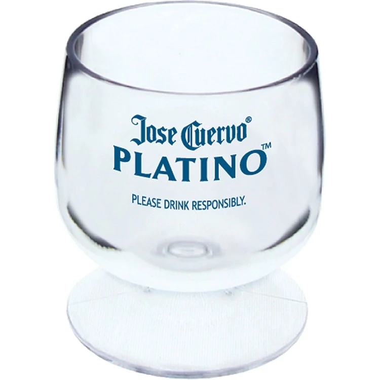 2oz Plastic Brandy Snifter Sampler 1
