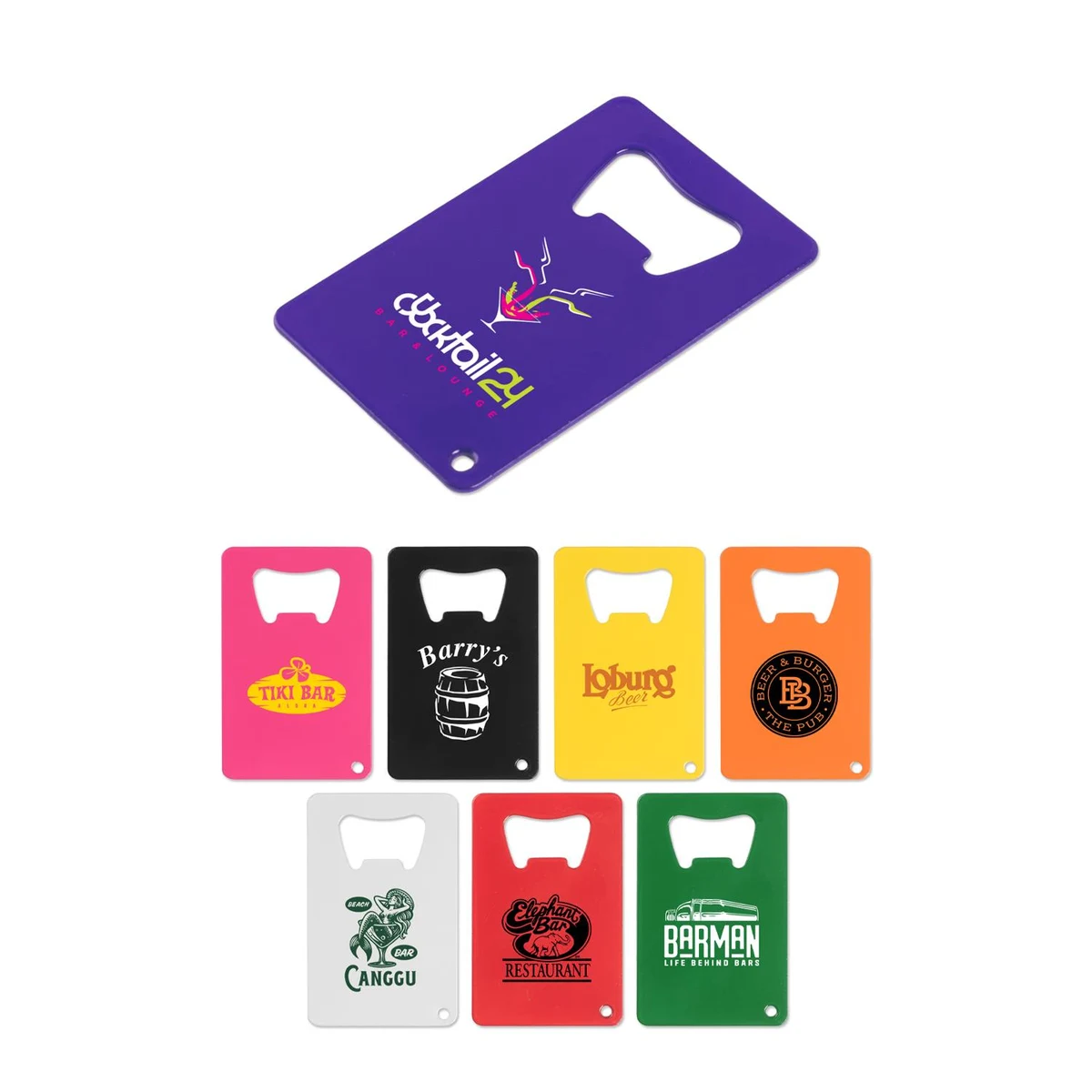 Credit Card Powder Coated Bottle Opener 1