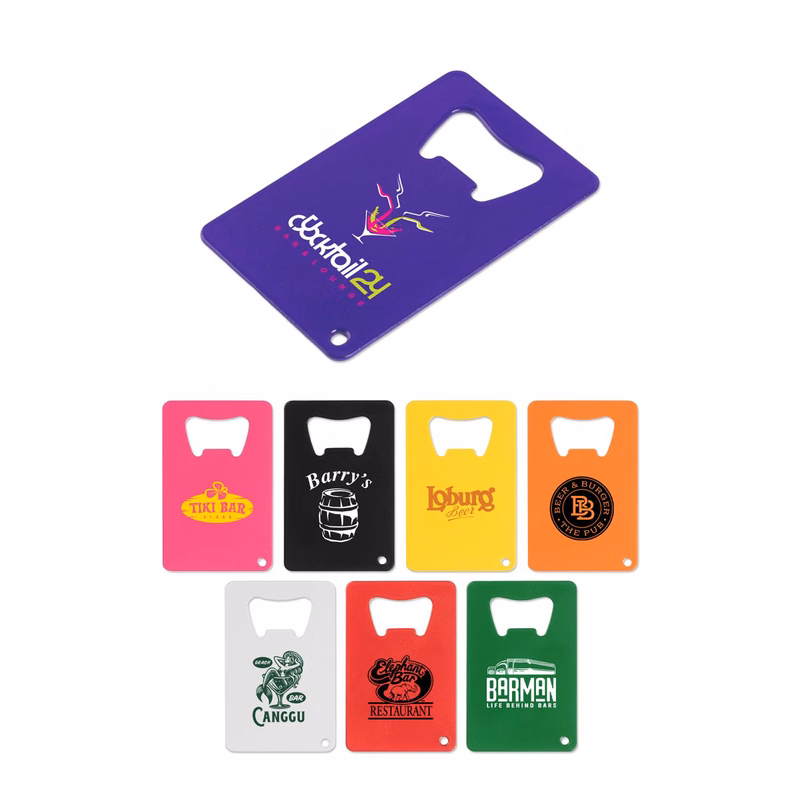 Credit Card Powder Coated Bottle Opener