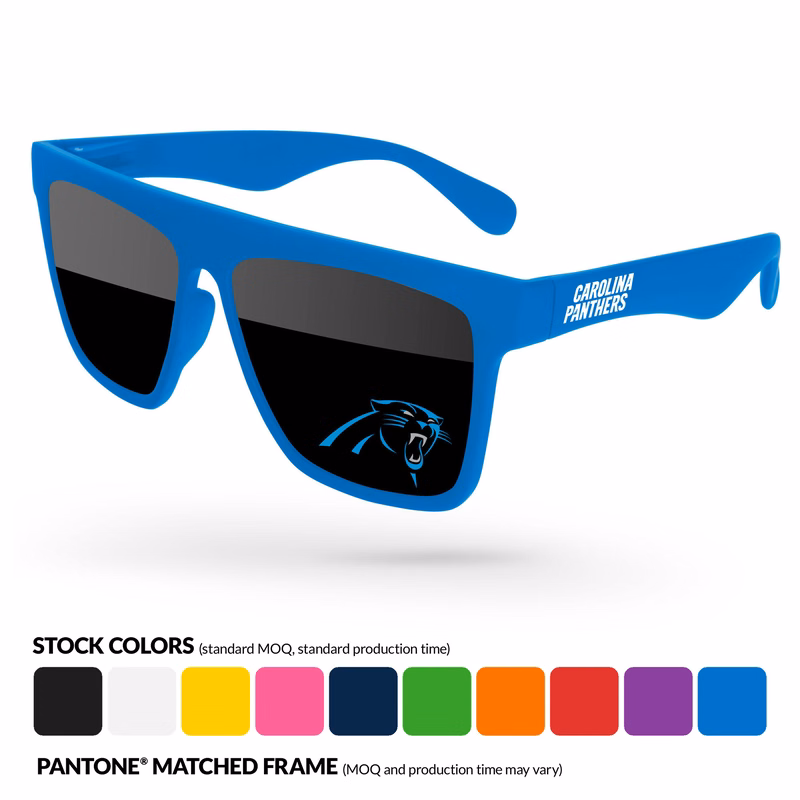 Laser Promotional Sunglasses w/ Lens & Temple Imprint
