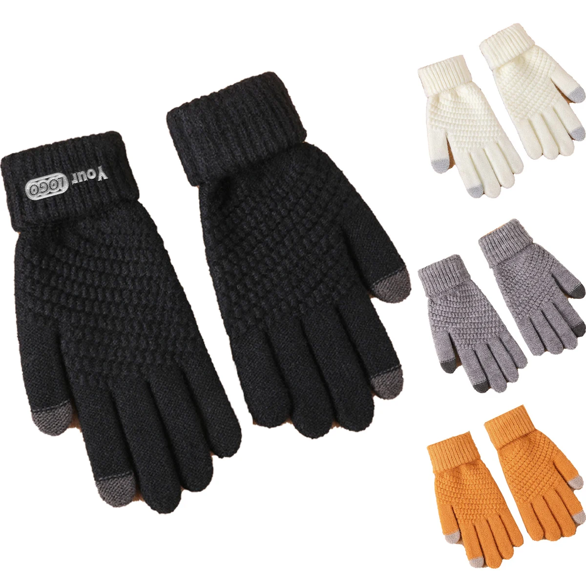 Thickened Touchscreen Winter Gloves 1